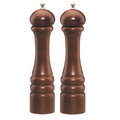 10" Imperial Walnut Pepper/Salt Mill Set